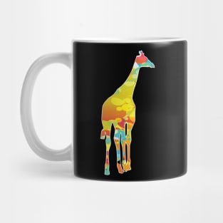 Cool giraffes colorful tshrit Mug